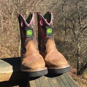 💚Girls John Deere Boots💚